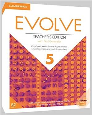 دانلود کتاب Evolve Level 5 Teacher’s Edition with Test Generator