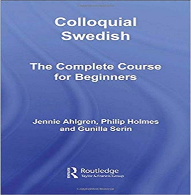 کتاب colloquial swedish