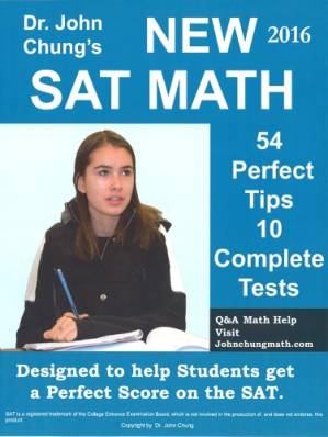 دانلود کتاب Dr John Chung’s 54 Perfect Tips for New SAT Math + 10 Practice Tests