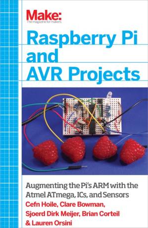دانلود کتاب Raspberry Pi and AVR Projects: Augmenting the Pi’s ARM with the Atmel ATmega, ICs, and Sensors (Make: Technology on Your Time)