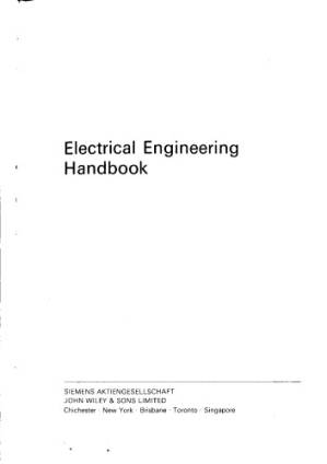 دانلود کتاب Electrical Engineering Handbook