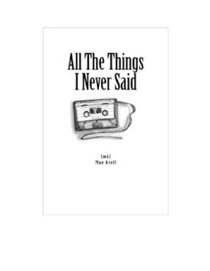 دانلود کتاب All The Things I Never Said