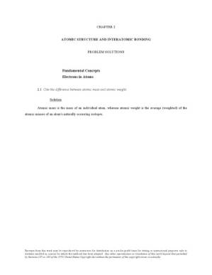 دانلود کتاب Solutions Manual for Materials Science and Engineering: An Introduction