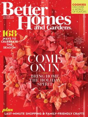 دانلود کتاب Better Homes & Gardens December 2016