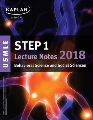 دانلود کتاب USMLE Step 1 Lecture Notes (Kaplan) 2018: Behavioral Science and Social Sciences