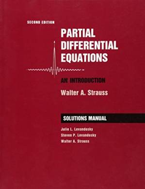 دانلود کتاب Student Solutions Manual to accompany Partial Differential Equations: An Introduction, 2nd Edition