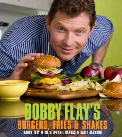 دانلود کتاب Flay, Bobby – Flay’s Burgers, Fries, and Shakes [Cookbook]