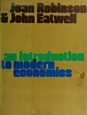 دانلود کتاب An Introduction To Modern Economics