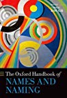 دانلود کتاب The Oxford Handbook of Names and Naming