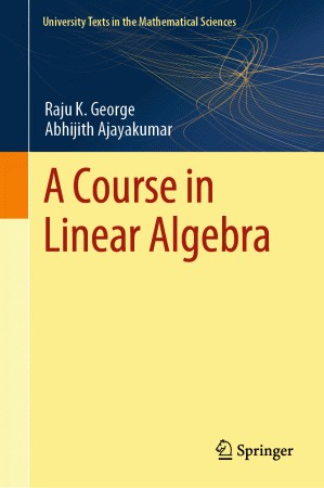 دانلود کتاب A Course in Linear Algebra