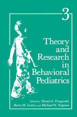 دانلود کتاب Theory and Research in Behavioral Pediatrics: Volume 3