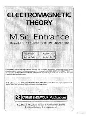 دانلود کتاب Electromagnetic theory