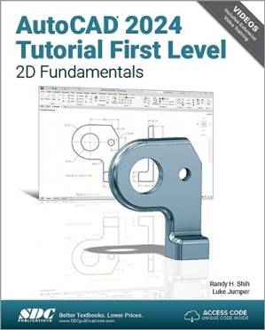 دانلود کتاب AutoCAD 2024 Tutorial First Level 2D Fundamentals