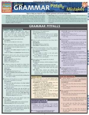 دانلود کتاب Common Grammar Pitfalls & Mistakes (BarCharts QuickStudy)