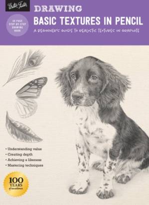 دانلود کتاب Drawing: Basic Textures in Pencil. A Beginner’s Guide to realistic Textures in Graphite