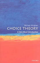 دانلود کتاب Choice Theory: A Very Short Introduction