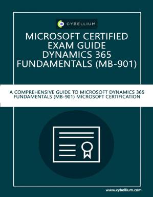 دانلود کتاب Microsoft Certified Exam Guide – Dynamics 365 Fundamentals (MB-901): A Comprehensive Guide to “Dynamics 365 Fundamentals (MB-901)” Microsoft Certification