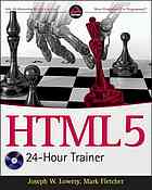 دانلود کتاب HTML5: 24-hour trainer