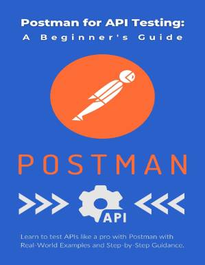 دانلود کتاب Postman for API Testing: A Beginner’s Guide: Learn to test APIs like a pro with Postman with Real-World Examples and Step-by-Step Guidance