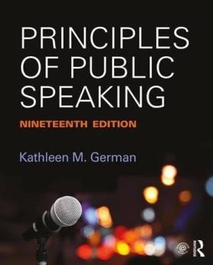 دانلود کتاب Principles of Public Speaking 19th Edition
