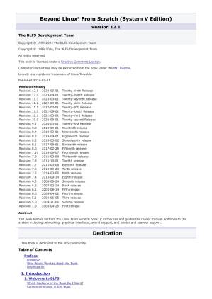دانلود کتاب Beyond Linux From Scratch