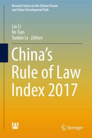 دانلود کتاب China’s Rule of Law Index 2017
