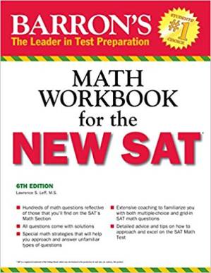 دانلود کتاب Barron’s Math Workbook for the NEW SAT, 6th Edition (Barron’s Sat Math Workbook)