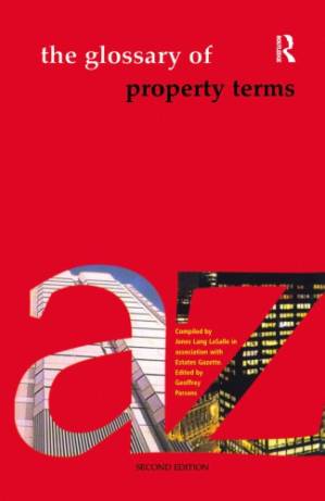 دانلود کتاب The Glossary of Property Terms.