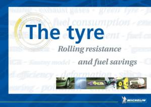 دانلود کتاب The Tyre – 2 Rolling resistance and fuel savings