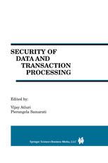 دانلود کتاب Security of Data and Transaction Processing