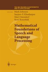 دانلود کتاب Mathematical Foundations of Speech and Language Processing