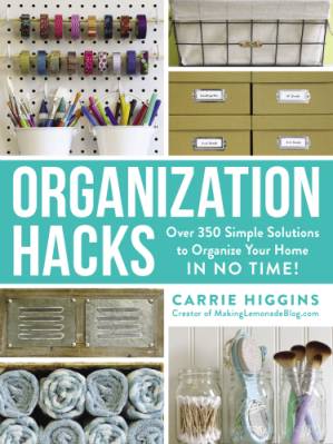 دانلود کتاب Organization Hacks: Over 350 Simple Solutions to Organize Your Home in No Time!