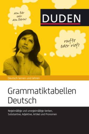 دانلود کتاب Duden Grammatiktabellen Deutsch (German Edition)
