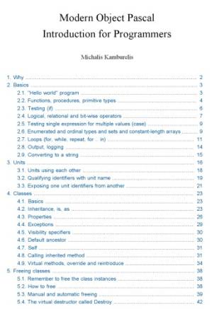 دانلود کتاب Modern Object Pascal. Introduction for Programmers [2018 ed.]