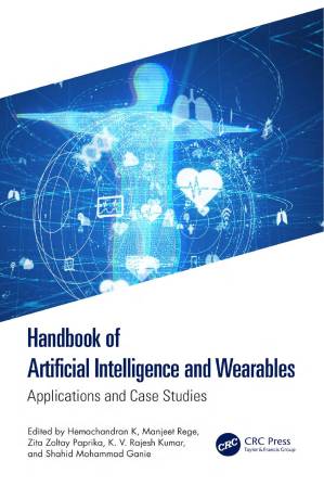 دانلود کتاب Handbook of Artificial Intelligence and Wearables: Applications and Case Studies