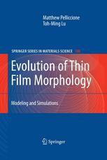 دانلود کتاب Evolution of Thin Film Morphology: Modeling and Simulations