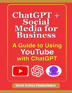 دانلود کتاب ChatGPT + Social Media for Business: A Guide to Using YouTube with ChatGPT