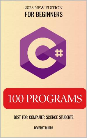 دانلود کتاب 100 C# Program Examples | C# Programming Book For Beginners