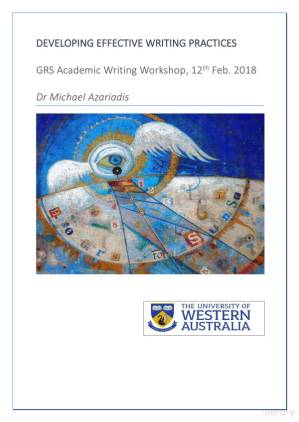 دانلود کتاب Developing effective writing practices