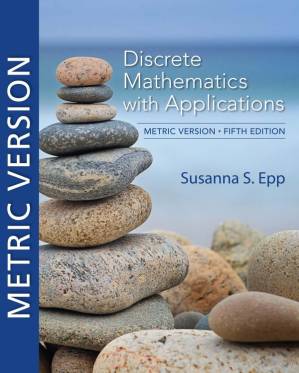 دانلود کتاب Discrete Mathematics with Applications Metric Vertion 5ed 2020