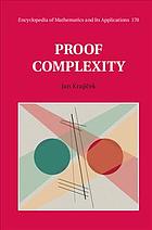 دانلود کتاب Proof complexity
