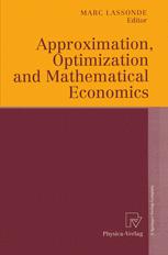 دانلود کتاب Approximation, Optimization and Mathematical Economics