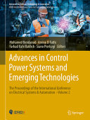 دانلود کتاب Advances in Control Power Systems and Emerging Technologies