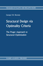 دانلود کتاب Structural Design via Optimality Criteria: The Prager Approach to Structural Optimization