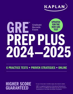 دانلود کتاب GRE Prep Plus 2024-2025–Updated for the New GRE