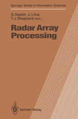 دانلود کتاب Radar Array Processing