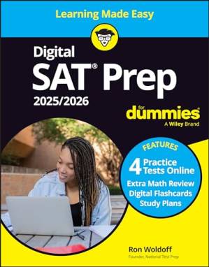 دانلود کتاب Digital SAT Prep 2025/2026 For Dummies
