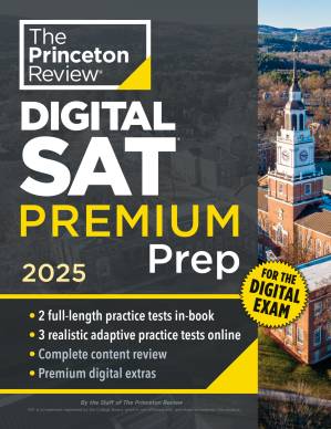دانلود کتاب Princeton Review Digital SAT Premium Prep, 2025