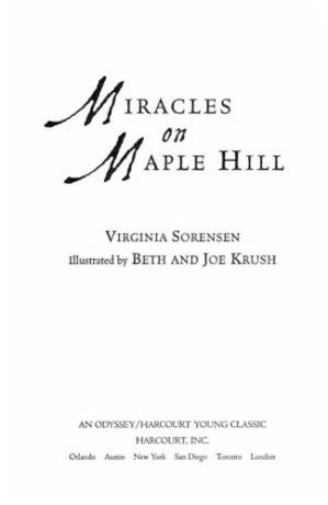 دانلود کتاب Miracles on Maple Hill