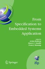دانلود کتاب From Specification to Embedded Systems Application